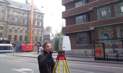 3d scanning Amsterdam Spuistraat met Leica C10