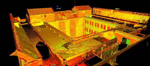 Volledig 3D inmeten UMC Radboud met laserscanner