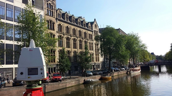 3d inmeten Kas Bank Spuistraat Amsterdam