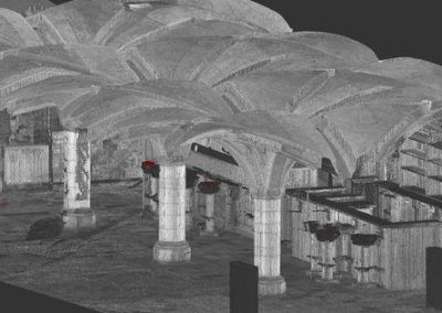 3D scanning Raadskelders Stadhuis Den Bosch