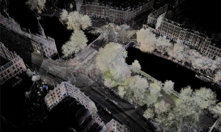 3D scannen Singelgrachtgarage Amsterdam