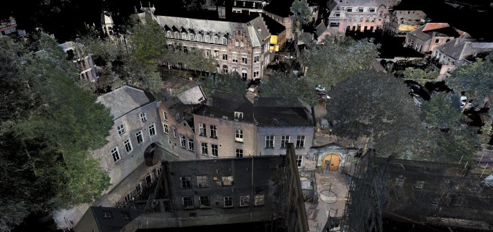 3D scan Binnendieze & poort Oude Gasthuisstraat